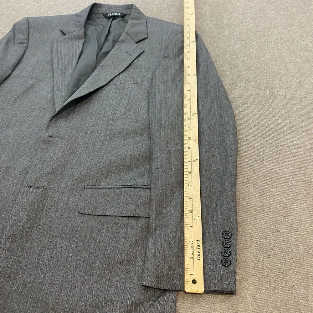 Jos A Bank Sport Coat Mens Size 38R Wool Gray Two Button‎ Signature Collection